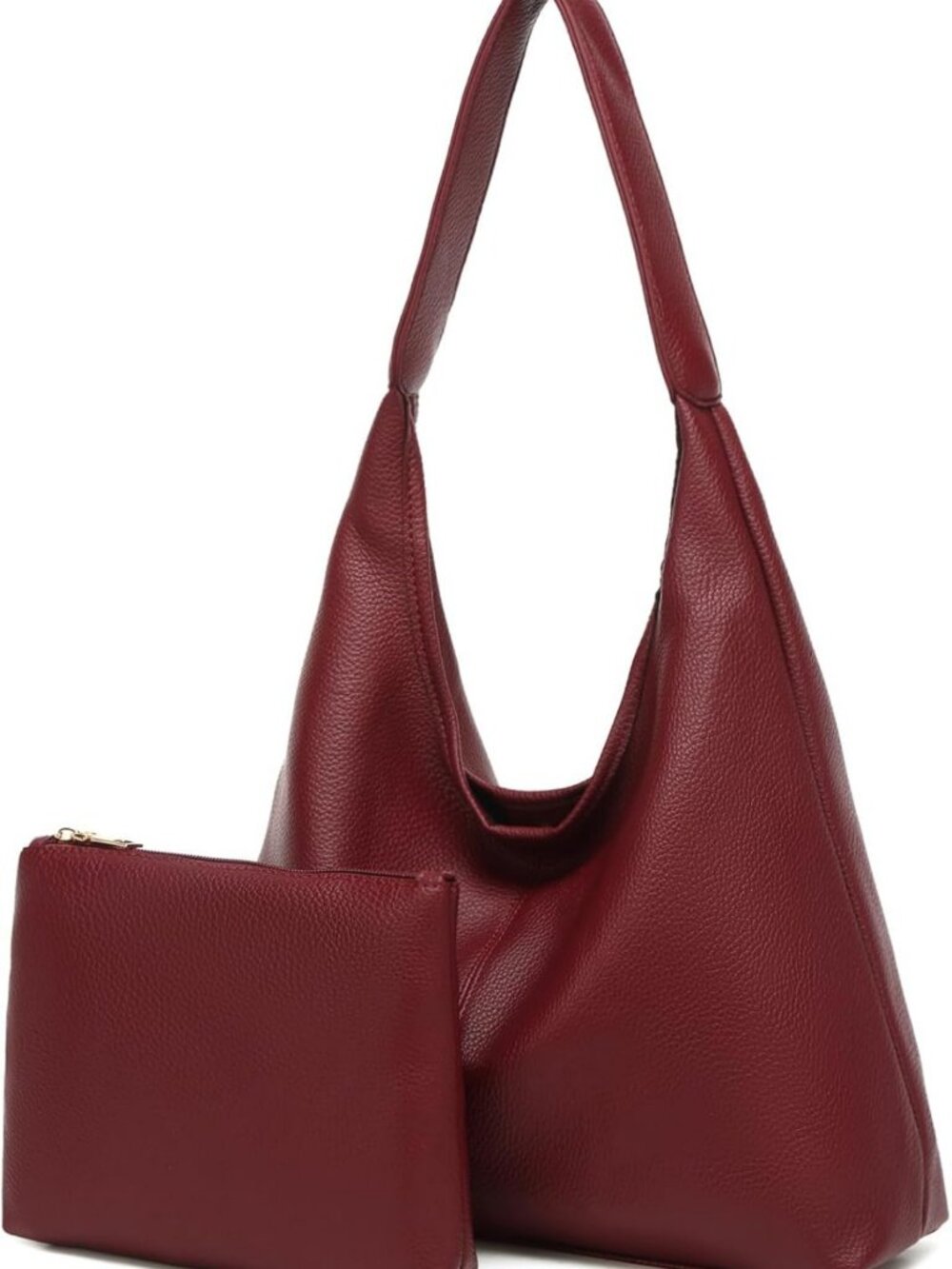 Soft Slouchy Hobo Bag for Women | Casual PU Leather Tote for Work & Travel